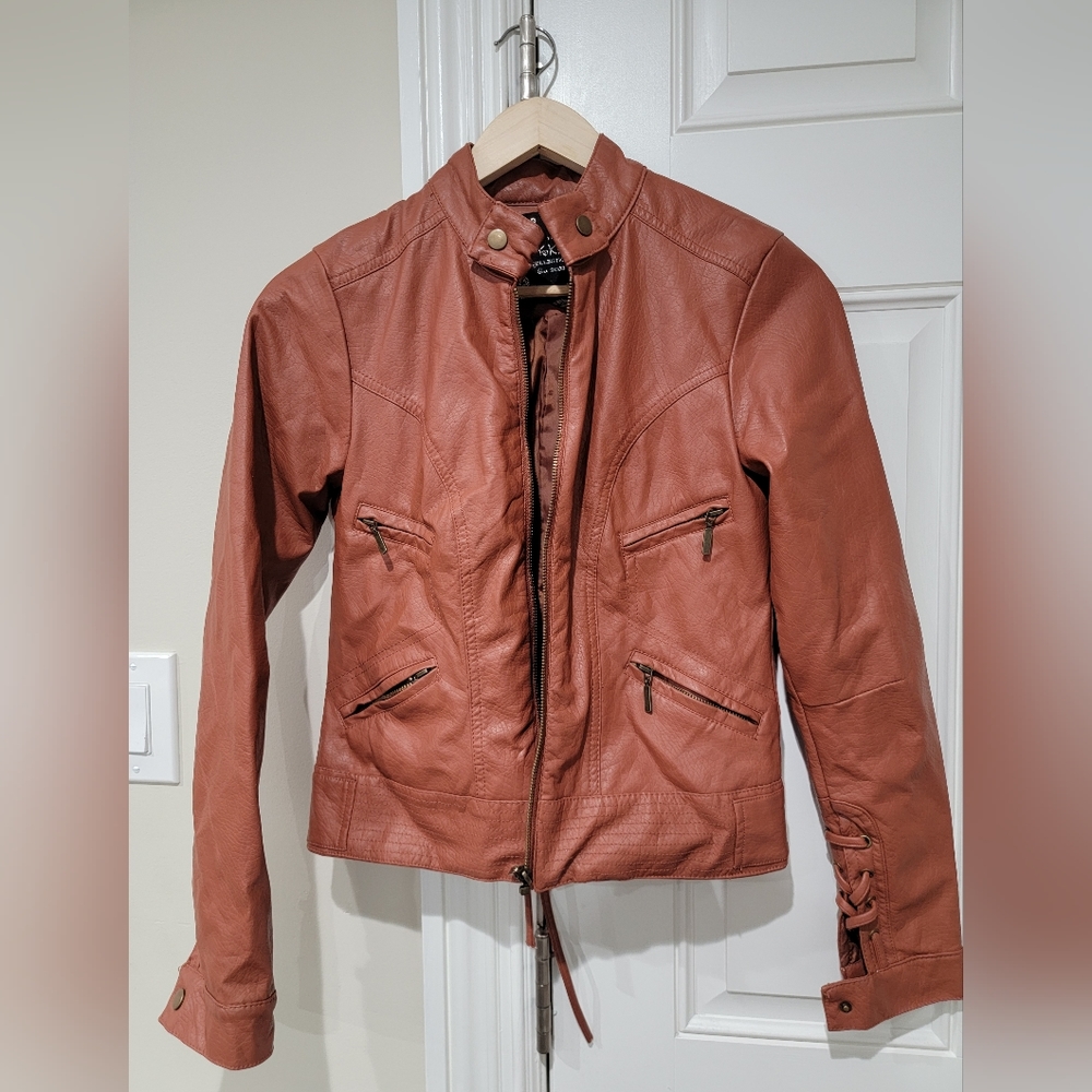 Leather jacket